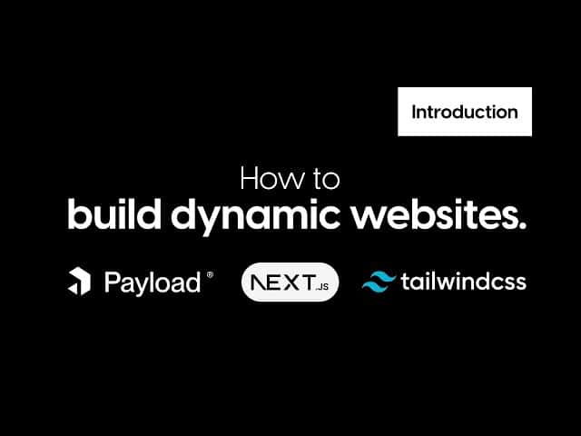 Build full-stack dynamic websites with Payload CMS 3, Next.js App Router, and TypeScript - the modern developer's toolkit.
