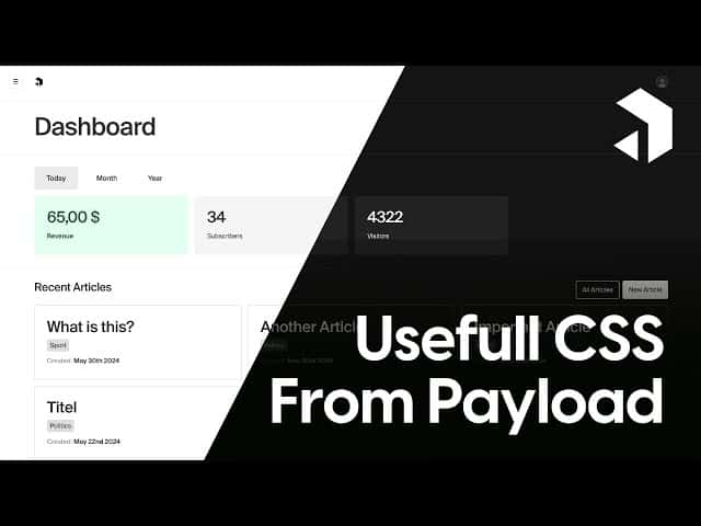 Integrate Payload CMS's theme-aware CSS classes with Tailwind for seamless light/dark mode compatibility.