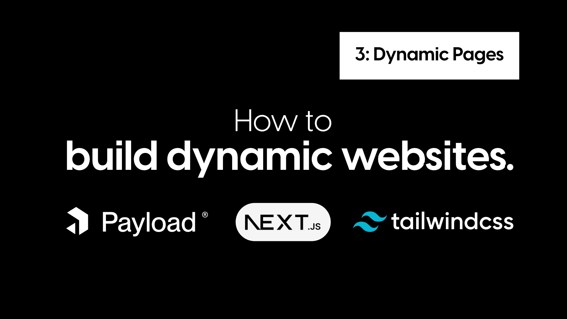 Payload Dynamic Websites Part 3