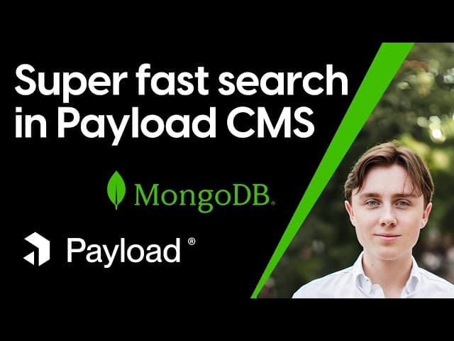 Implementing MongoDB Atlas Search into Payload NextJS