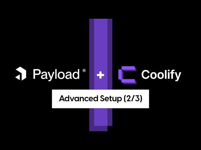  Streamlined multi-server architecture for Coolify-managed Payload applications with centralized control.