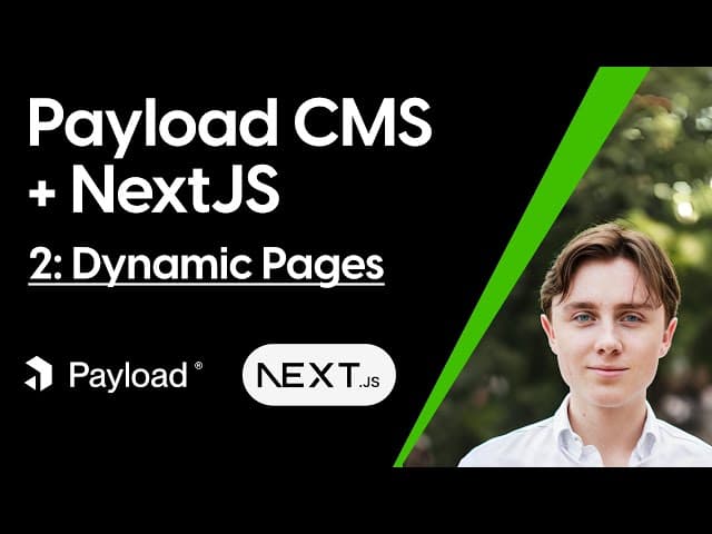 Build flexible websites with Payload CMS and NextJS: Step-by-step setup for dynamic content pages and blocks.