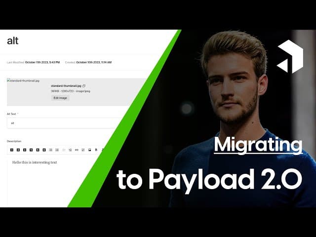 Step-by-step guide to modernizing your Payload CMS project with version 2.0's improved UI components and features.